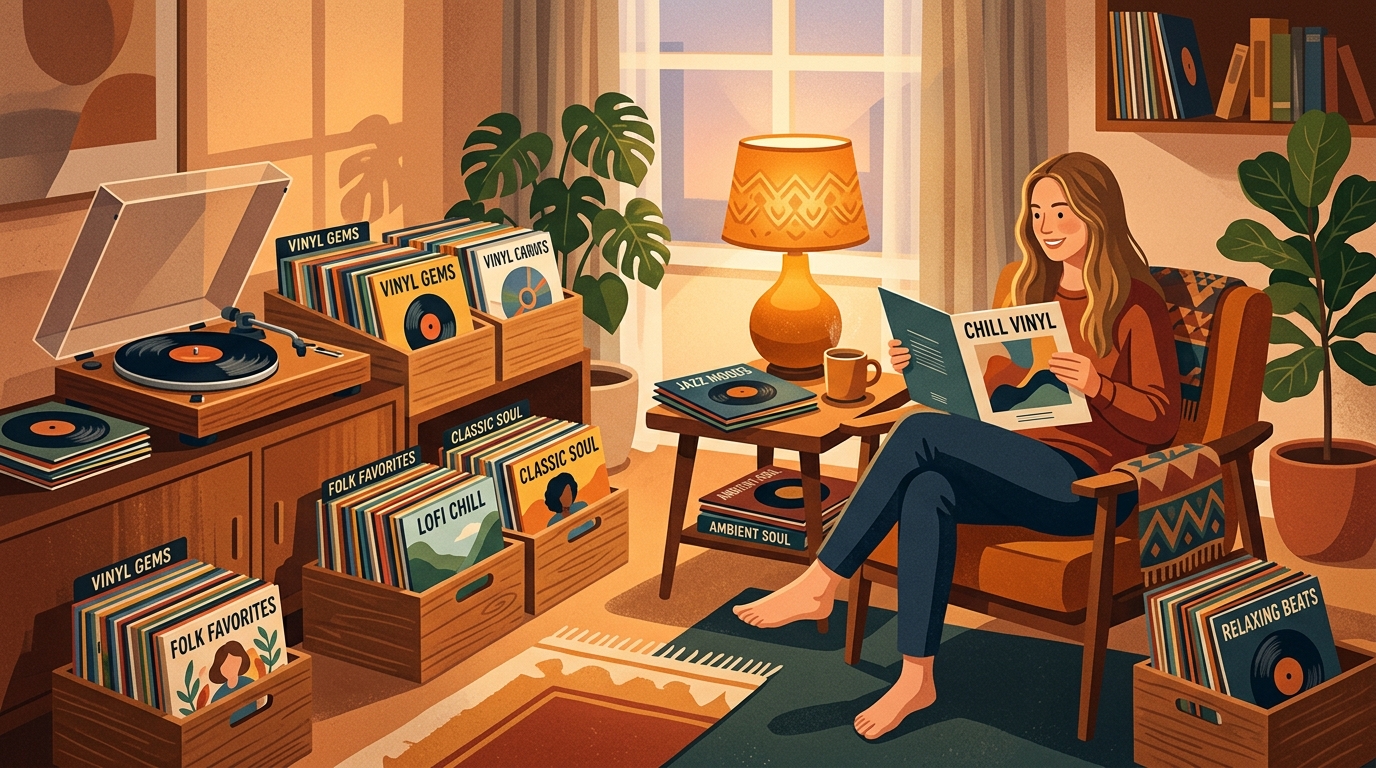 Using Vinyl Records for a Relaxing Evening: A Practical Listening Ritual