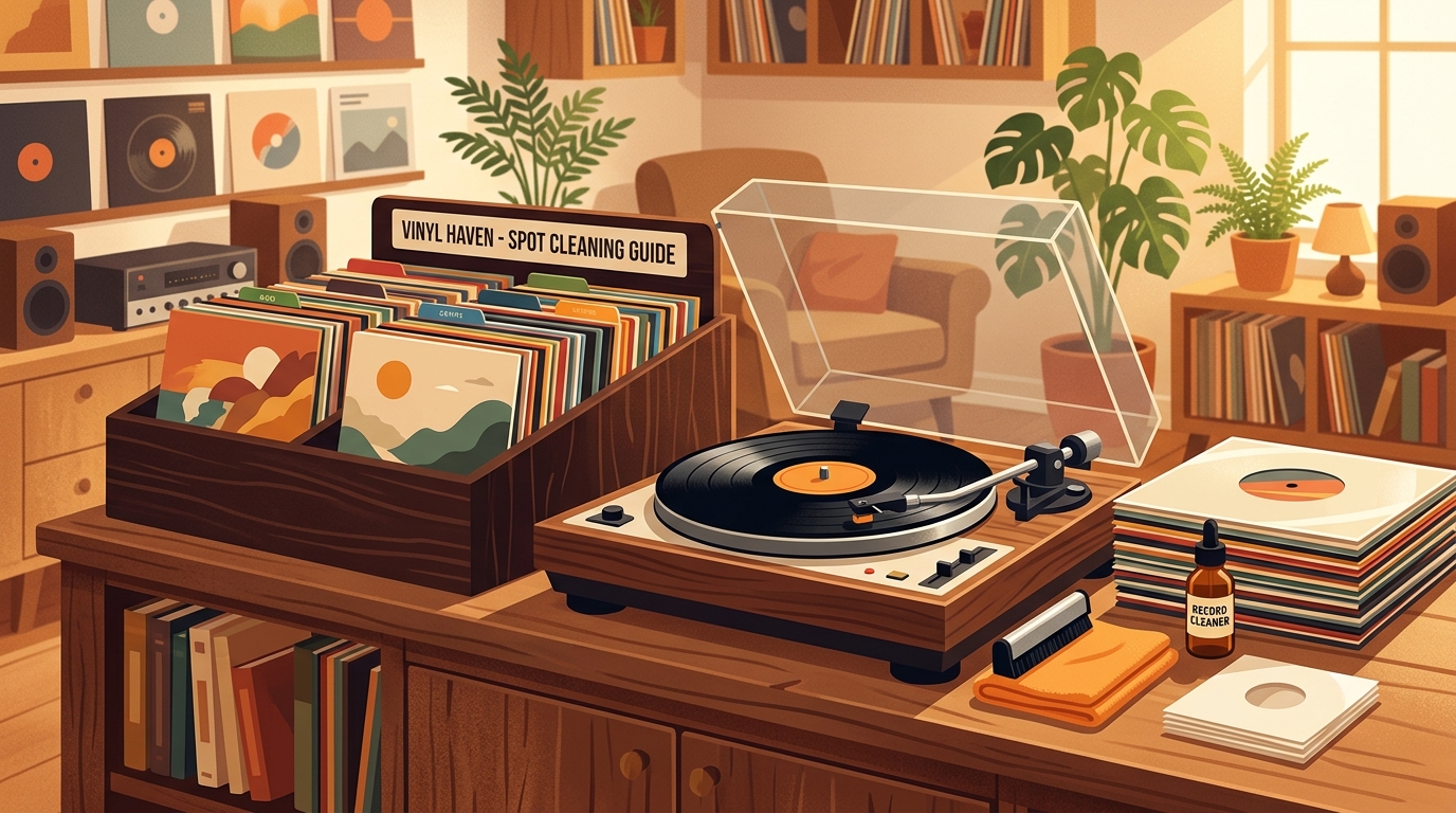 How to Spot-Clean Vinyl Records Between Full Washes