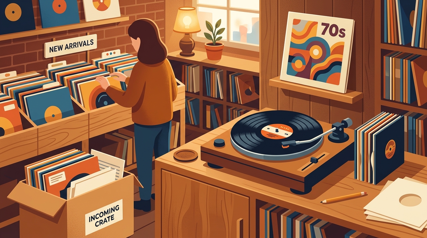 A Simple Workflow for Adding New Vinyl to Your Collection App