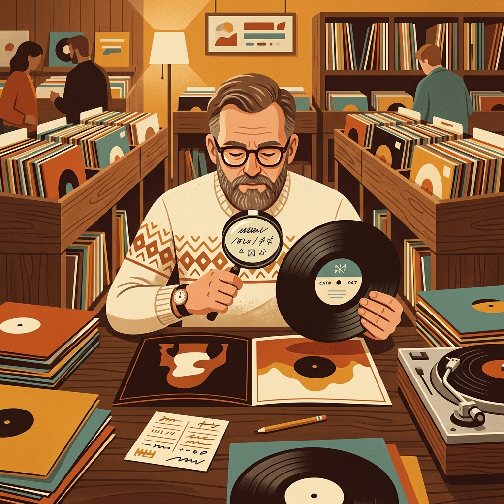 Cataloging Rare Vinyl Records with Detailed Metadata