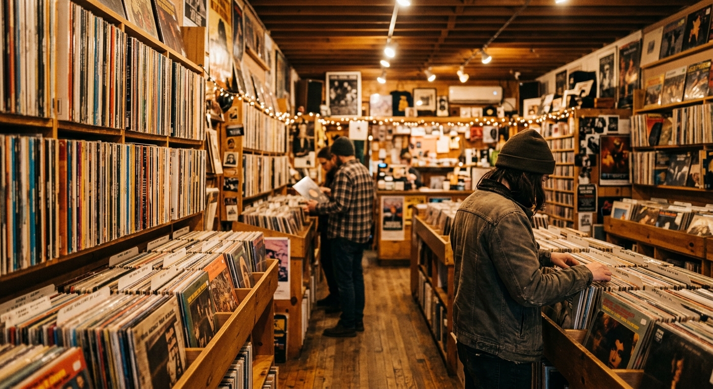 How Indie Record Stores Survive in the Streaming Era