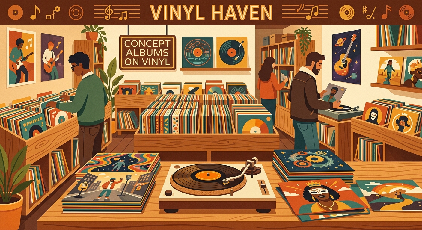 The Best Concept Albums on Vinyl