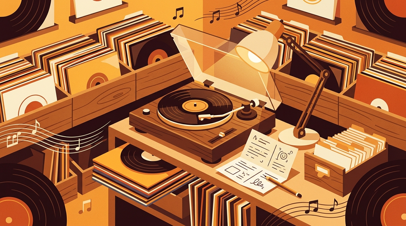Template for Vinyl Listening Notes for Collectors