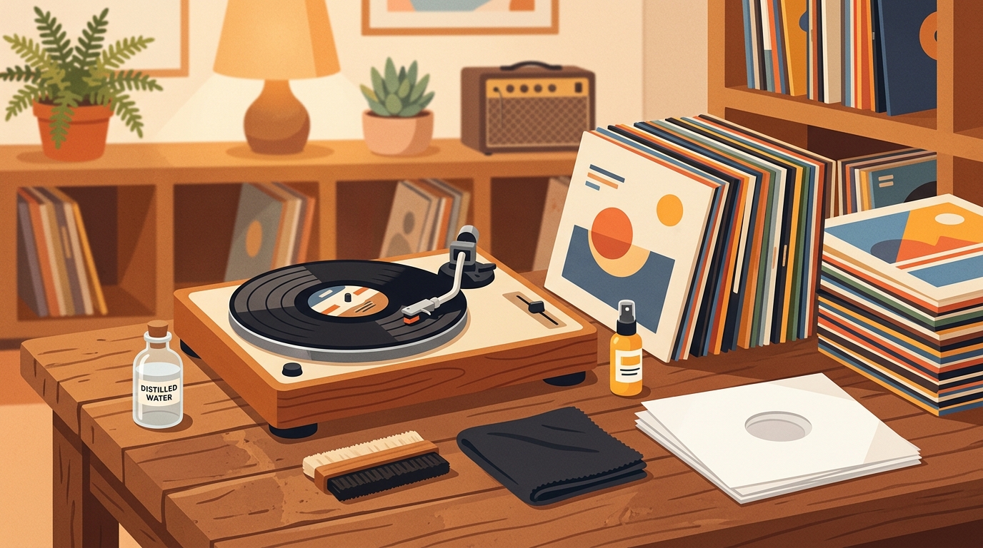 How to Clean Vinyl Records at Home: Practical Tips That Actually Help