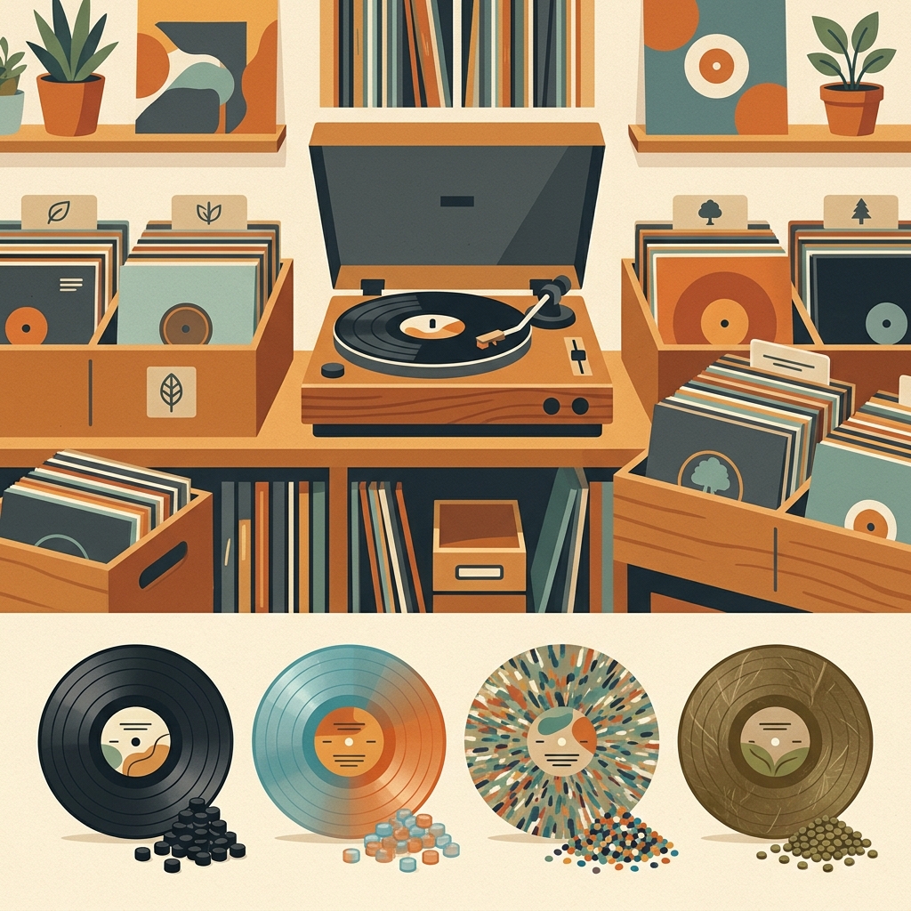 How Record Pressing Materials Affect Sound and Sustainability