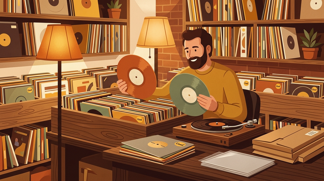 Best Places to Buy Used Vinyl Records Online: A Collector's Guide