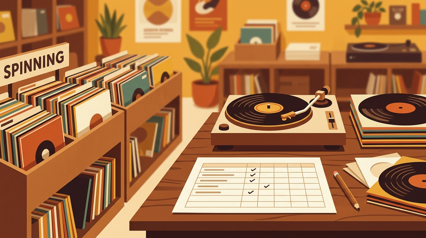 Free Vinyl Collection Spreadsheet Template Download