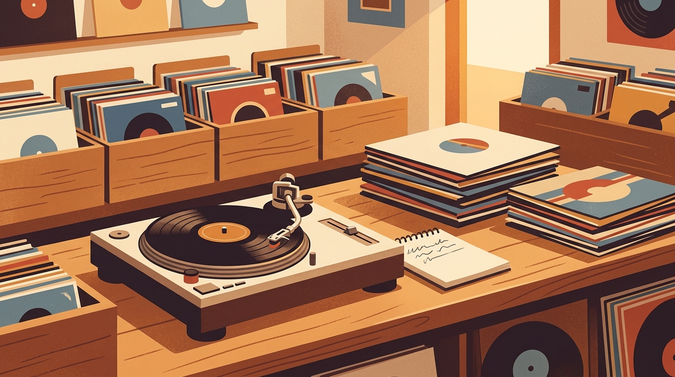 A Listening Log Template for Dedicated Vinyl Collectors