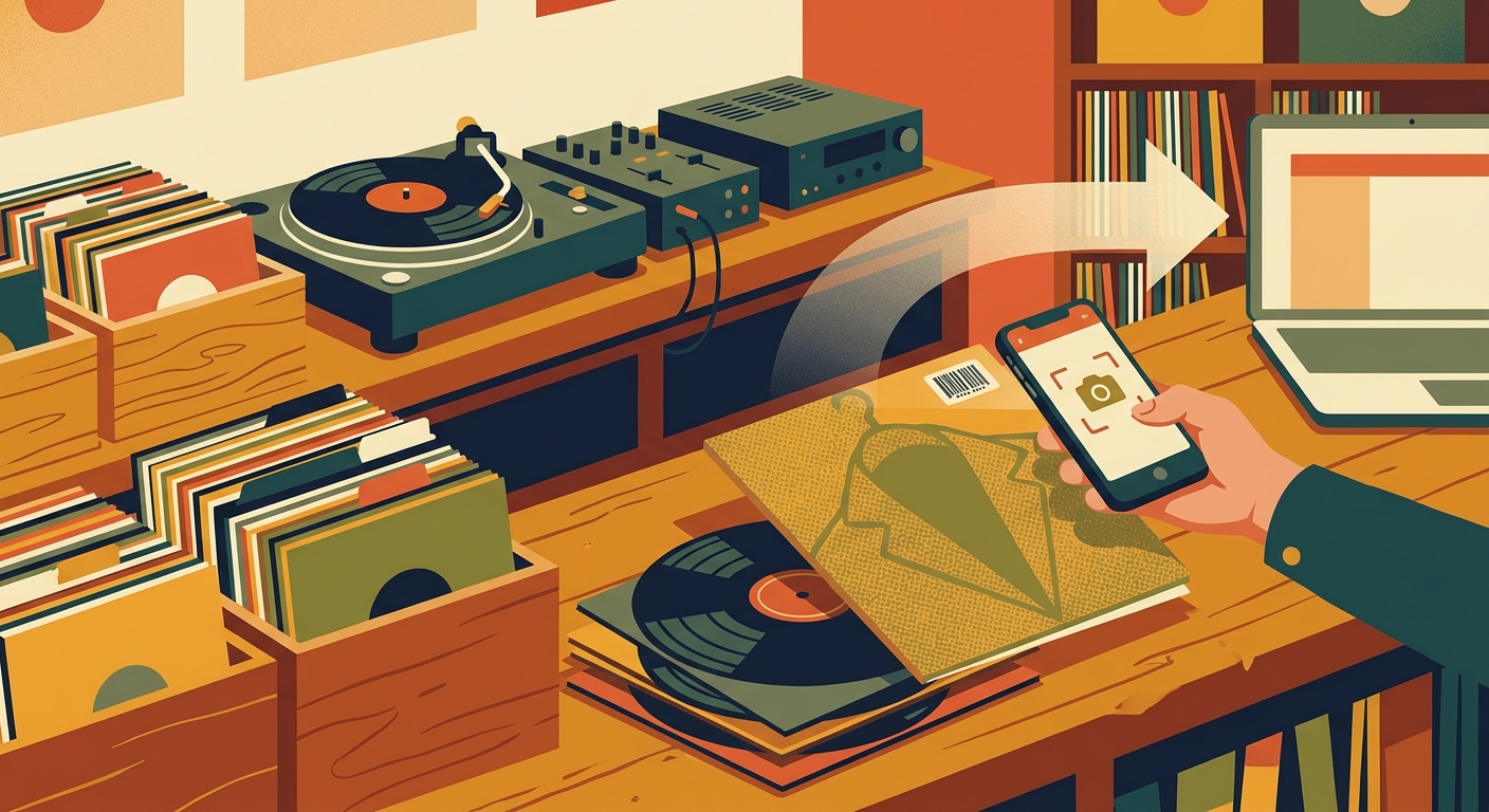 Workflow: Barcode Scanning for Vinyl Collection