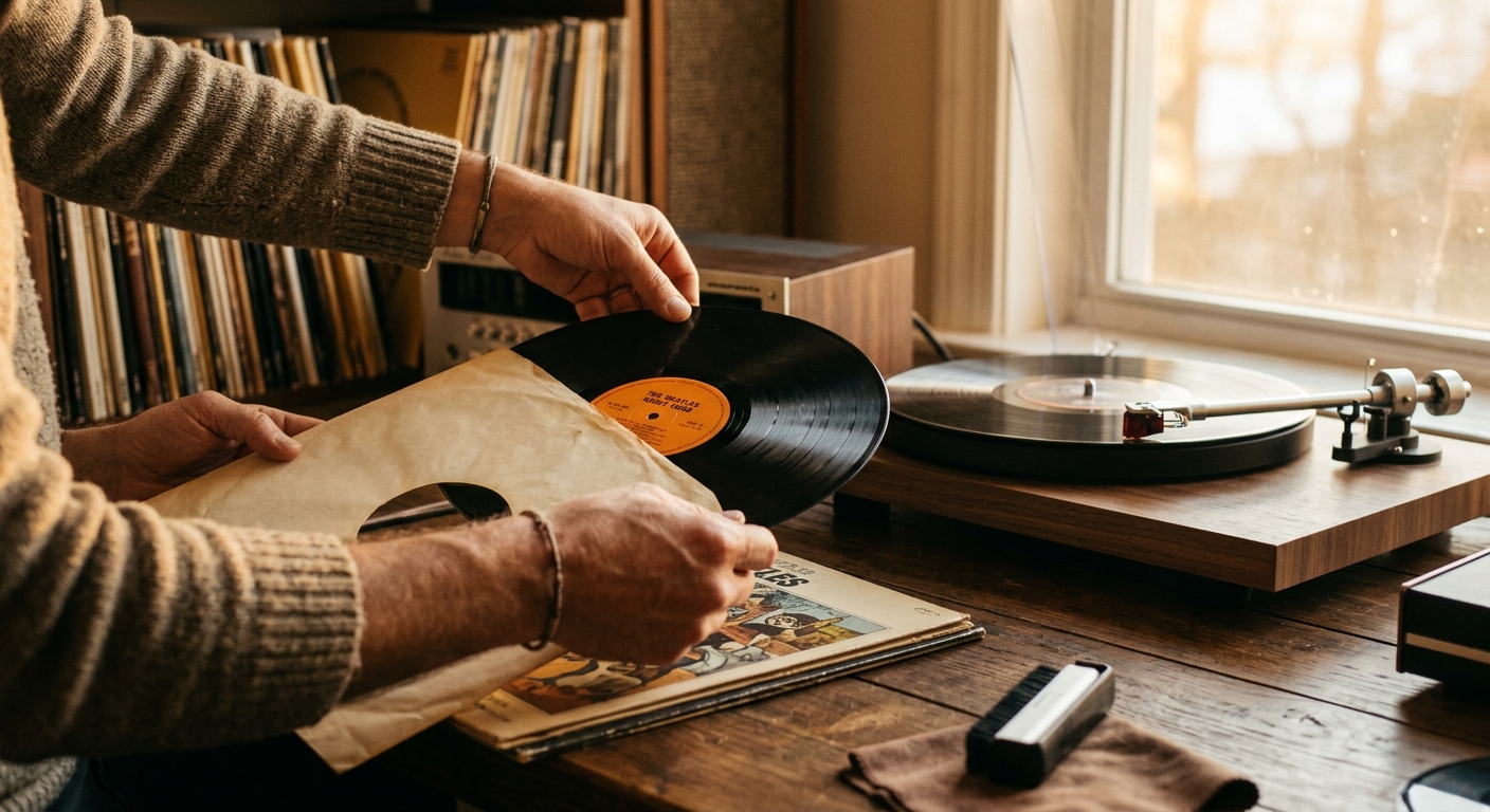 How to Clean Vinyl Records Before Your First Play