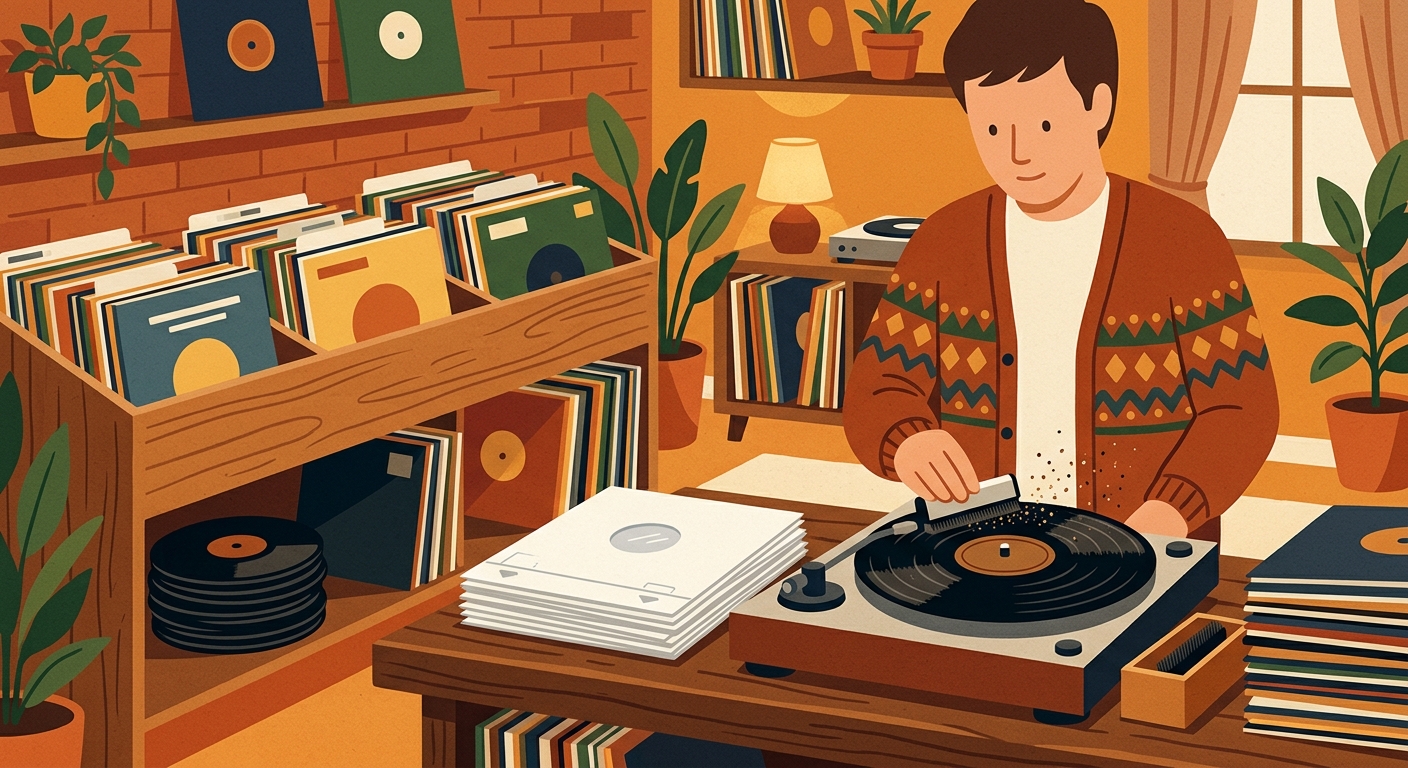 How to Clean Vinyl Records Without Solution