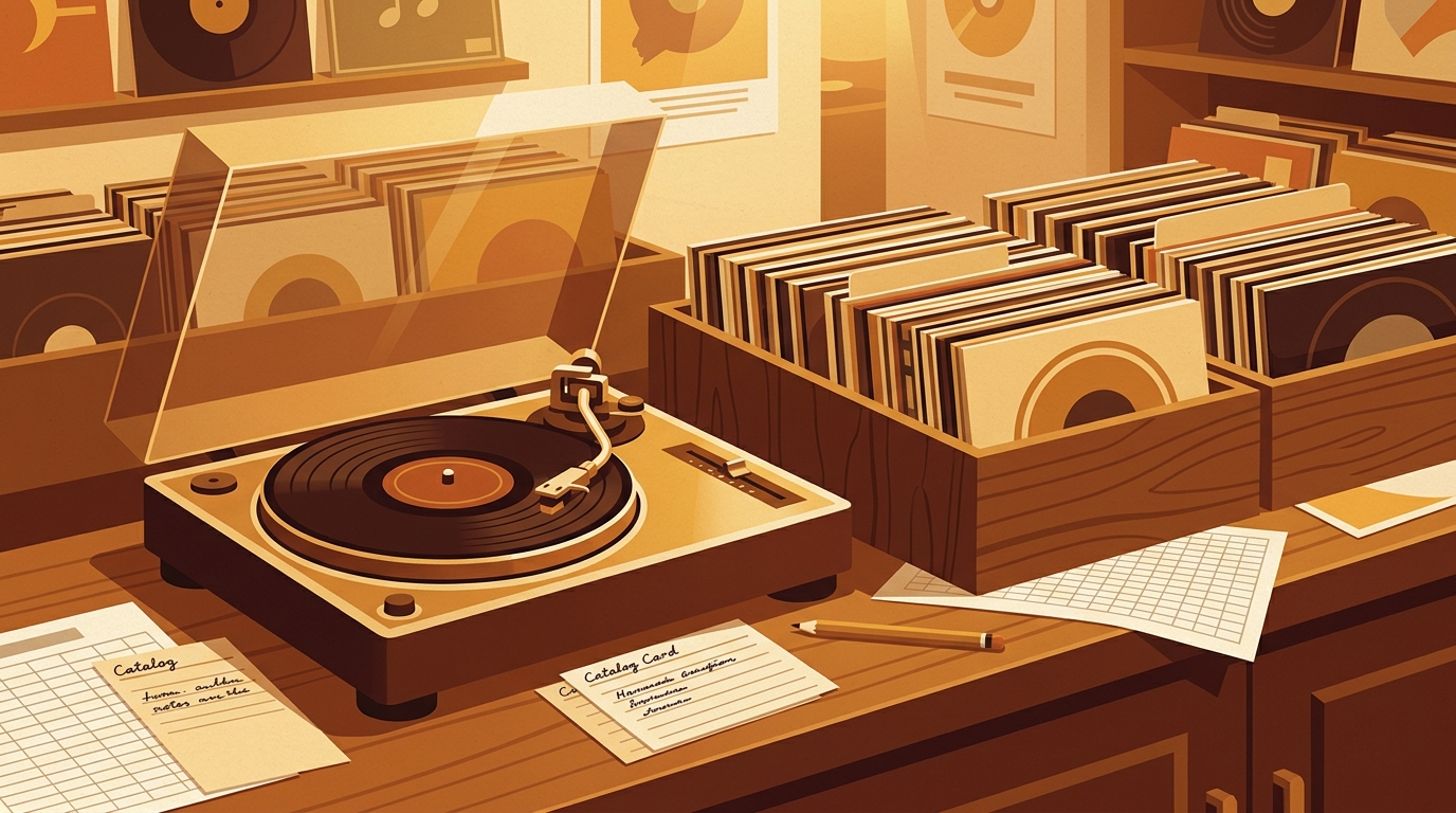Free Vinyl Collection Tracker Template Download