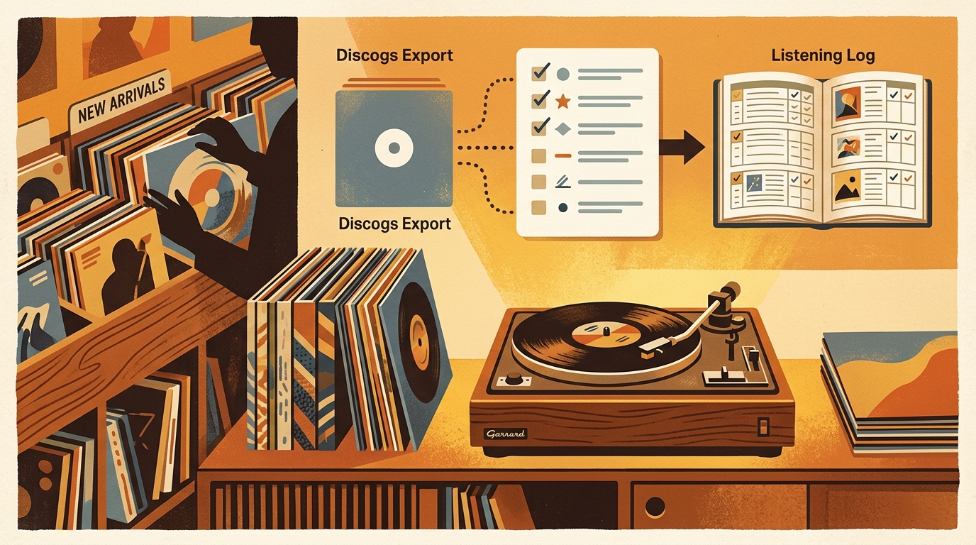 A Practical Workflow for Migrating Discogs to What's Spinning