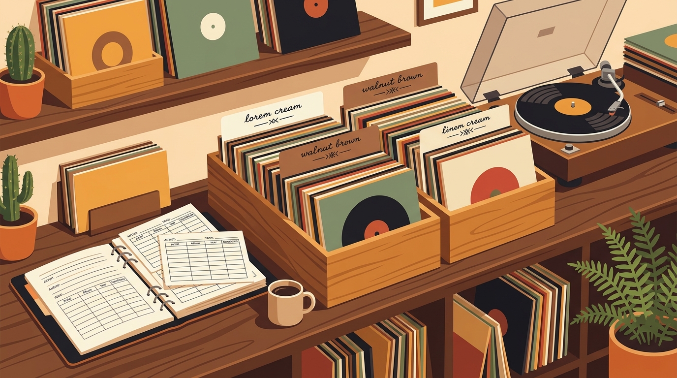 Free Vinyl Collection Tracker Template Download