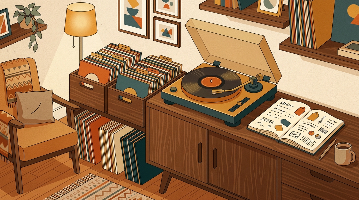 Creating a Vinyl Listening Journal with Smart Tags