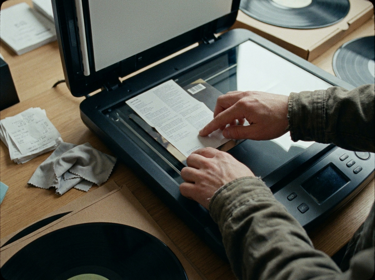 Scan Album Inserts to Build a Digital Archive