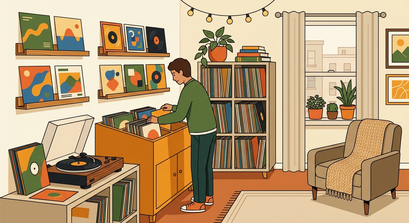 How to Organize Vinyl in Small Spaces: DIY Ideas That Actually Work