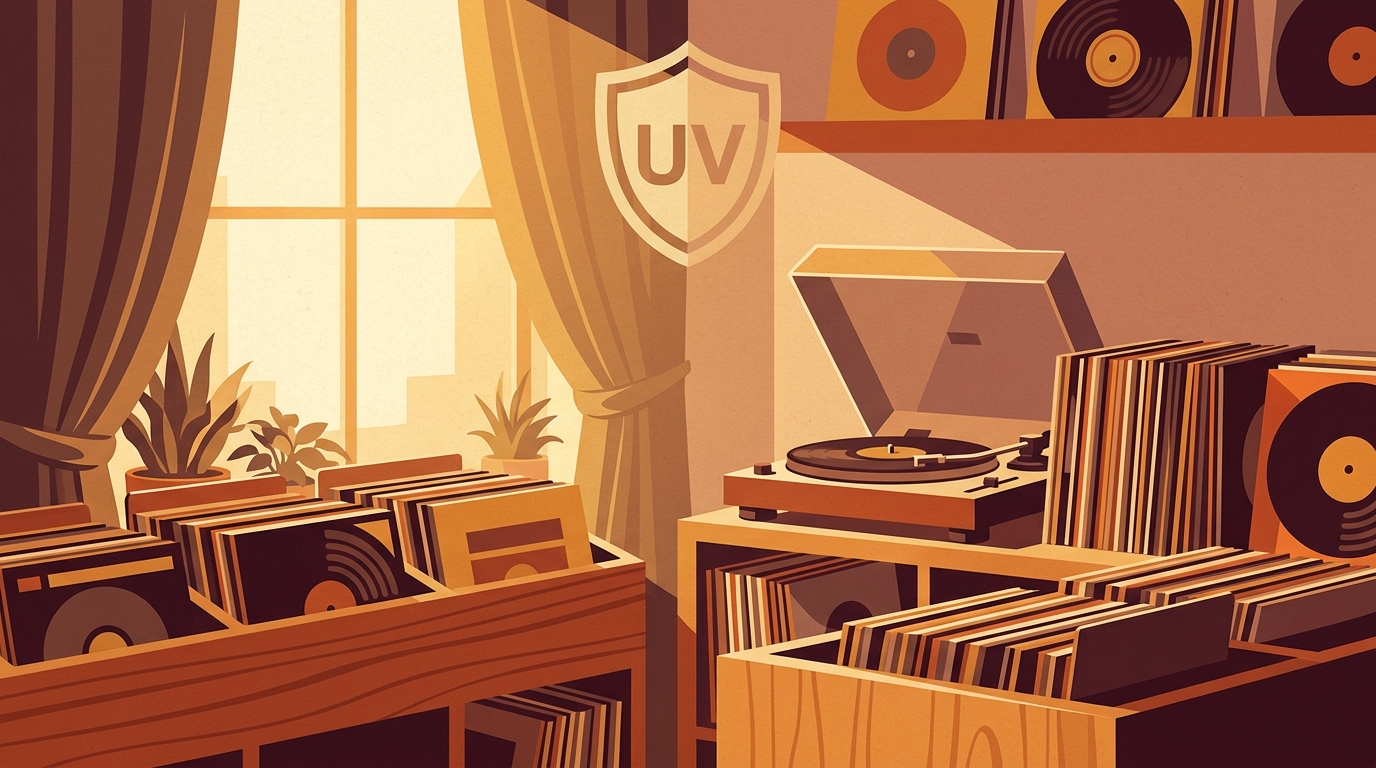 How to Protect Vinyl Records from Sunlight Damage