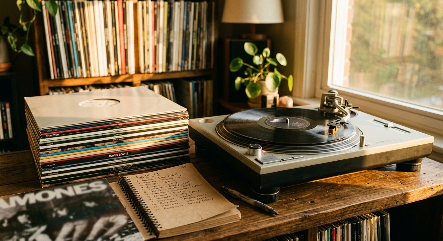 Log a Record Store Haul in Under Two Minutes