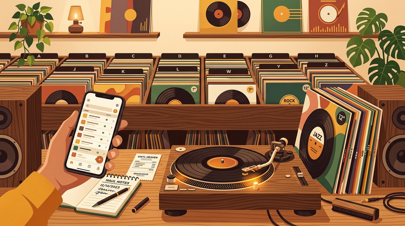 How to Digitally Track Your Vinyl Record Hauls
