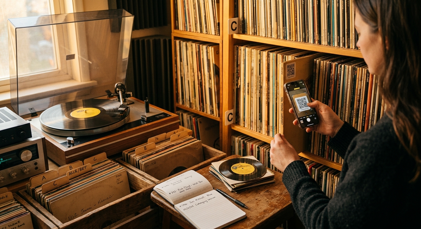 Track Your Vinyl Collection in Real Time