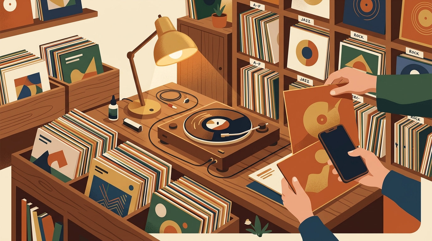 A Practical Workflow for Cataloging Your Vinyl Collection in an App