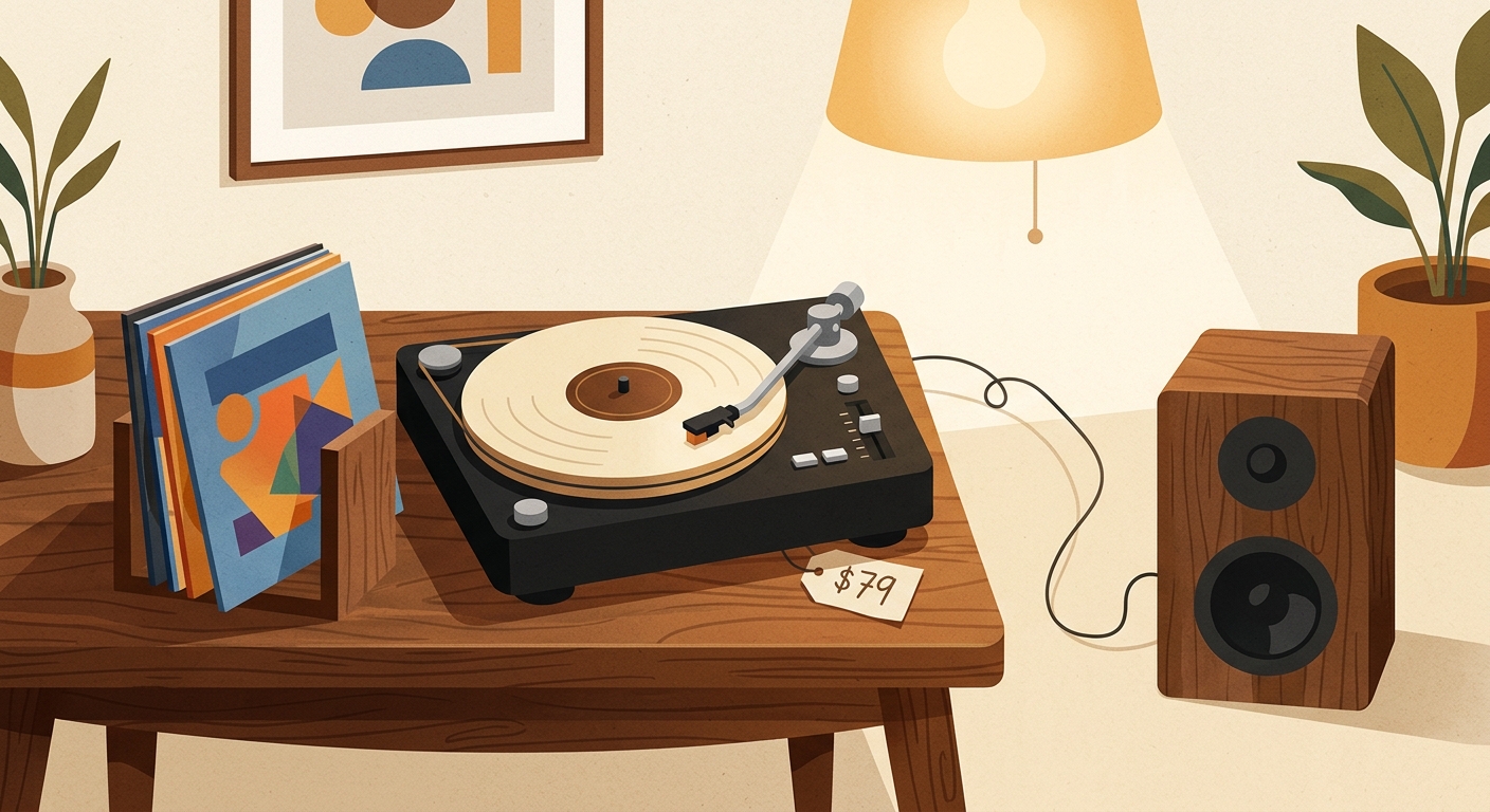 Best Budget Turntables Under $100 in 2024