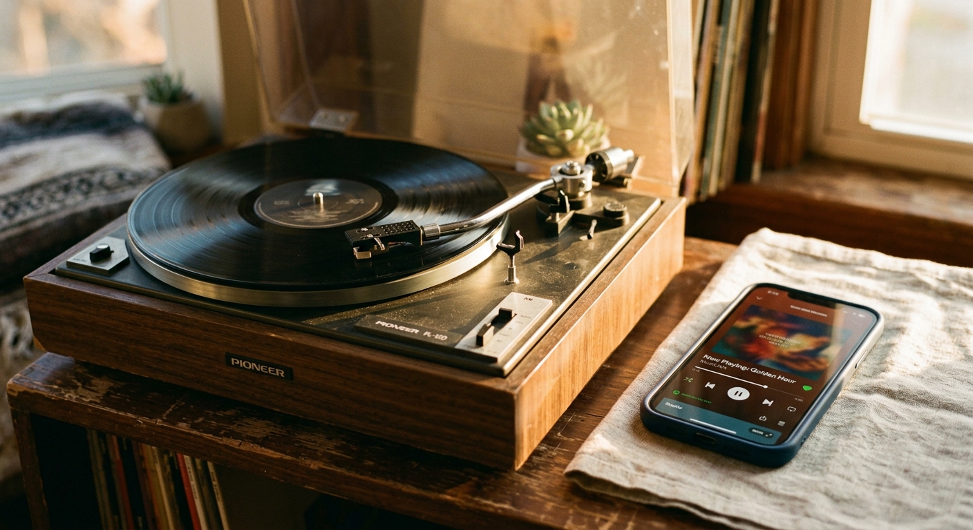 Vinyl as an Alternative to Music Streaming Services
