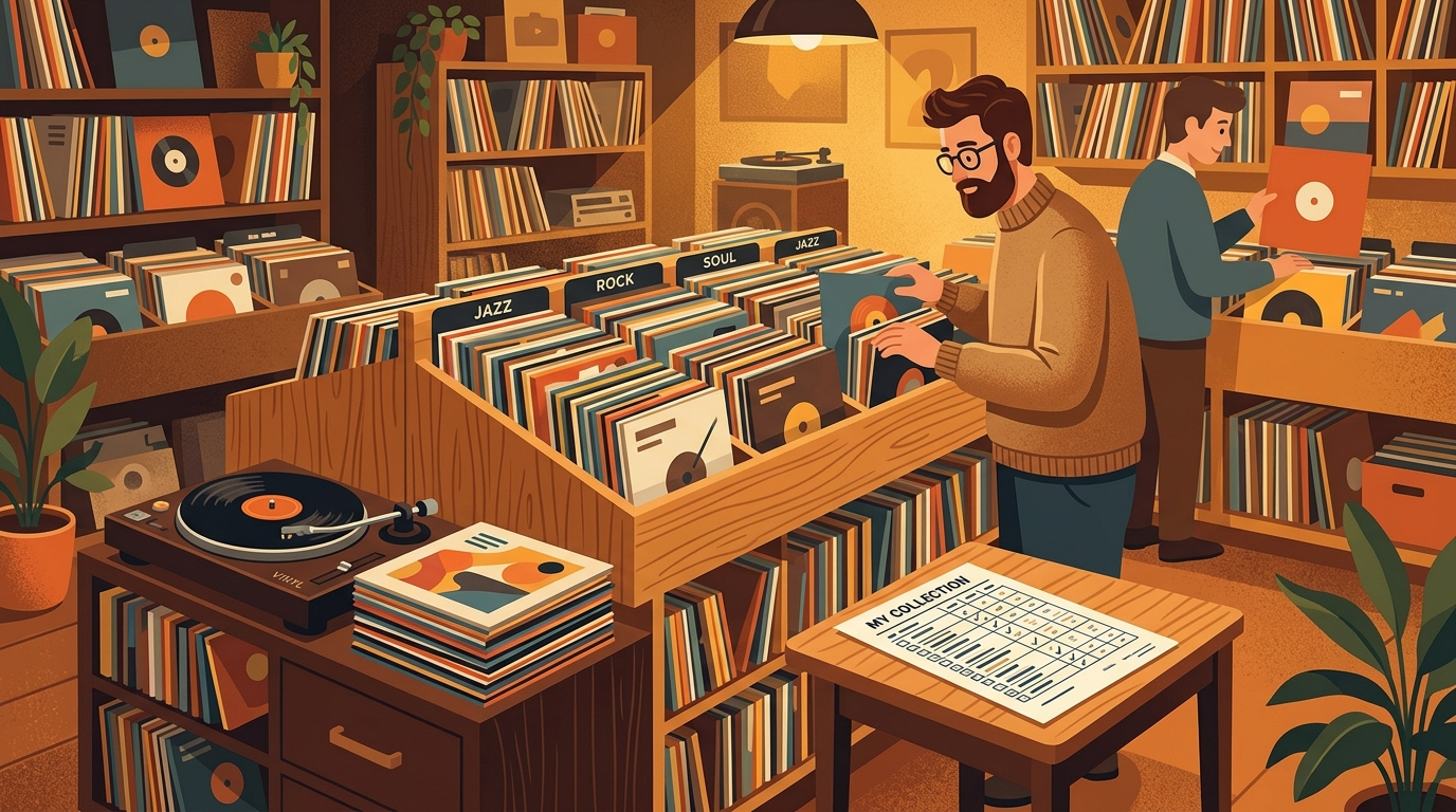 Free Vinyl Collection Template PDF for Download