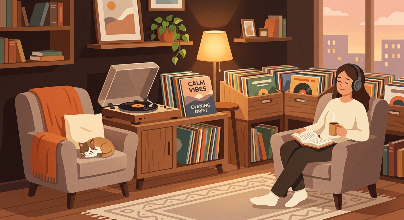 Vinyl Records for Relaxation: A Calmer Way to Listen