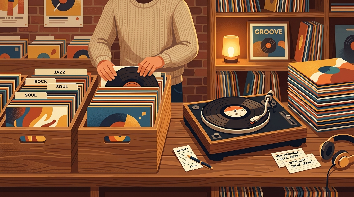 Tracking Vinyl Hauls: Your Workflow Guide