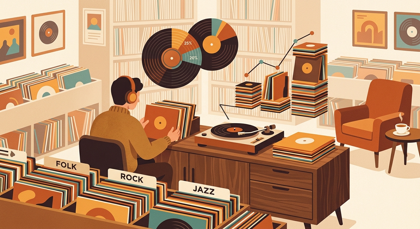Feature Highlight: Vinyl Collection Stats That Make Your Shelf Make Sense
