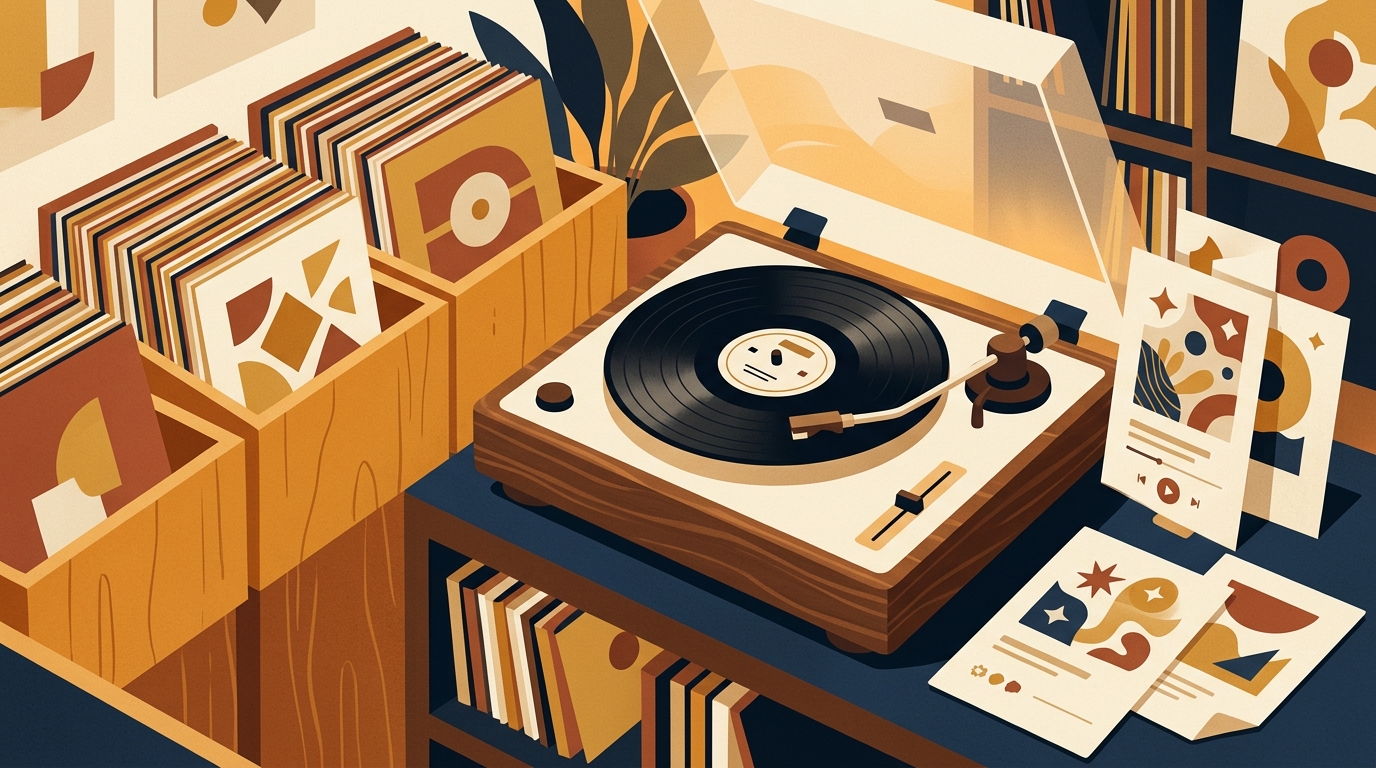 Feature Highlight: Now Playing Share Card for Vinyl