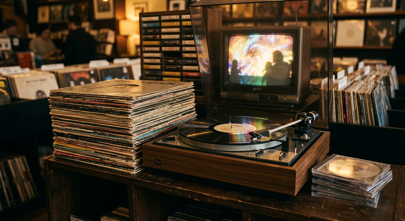 The Decline of the LP: How CDs and MTV Nearly Killed Vinyl