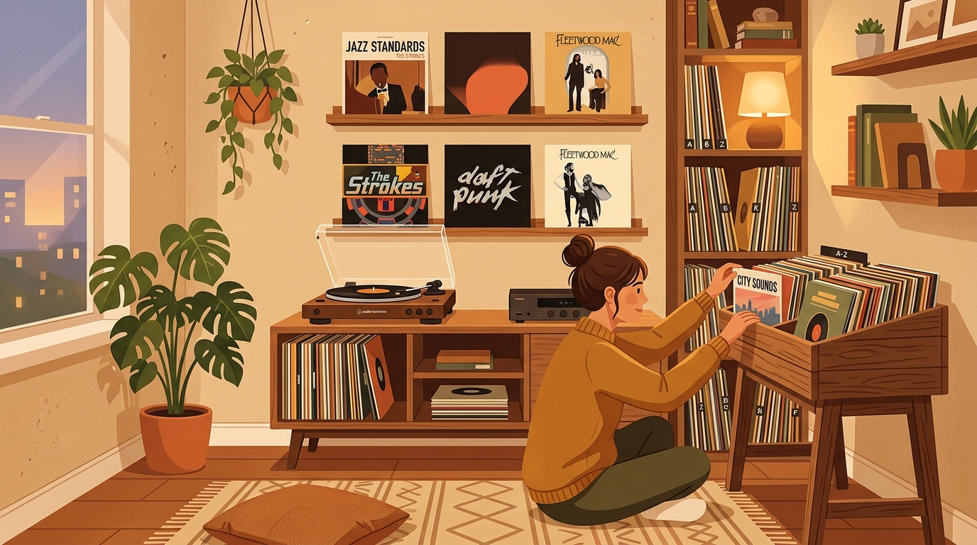 Organize Vinyl in Small Spaces: Practical Tips