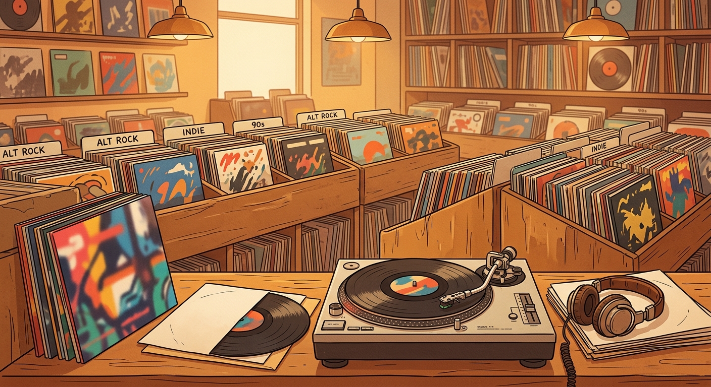 Best 90s Alternative Albums for a Vinyl Collection