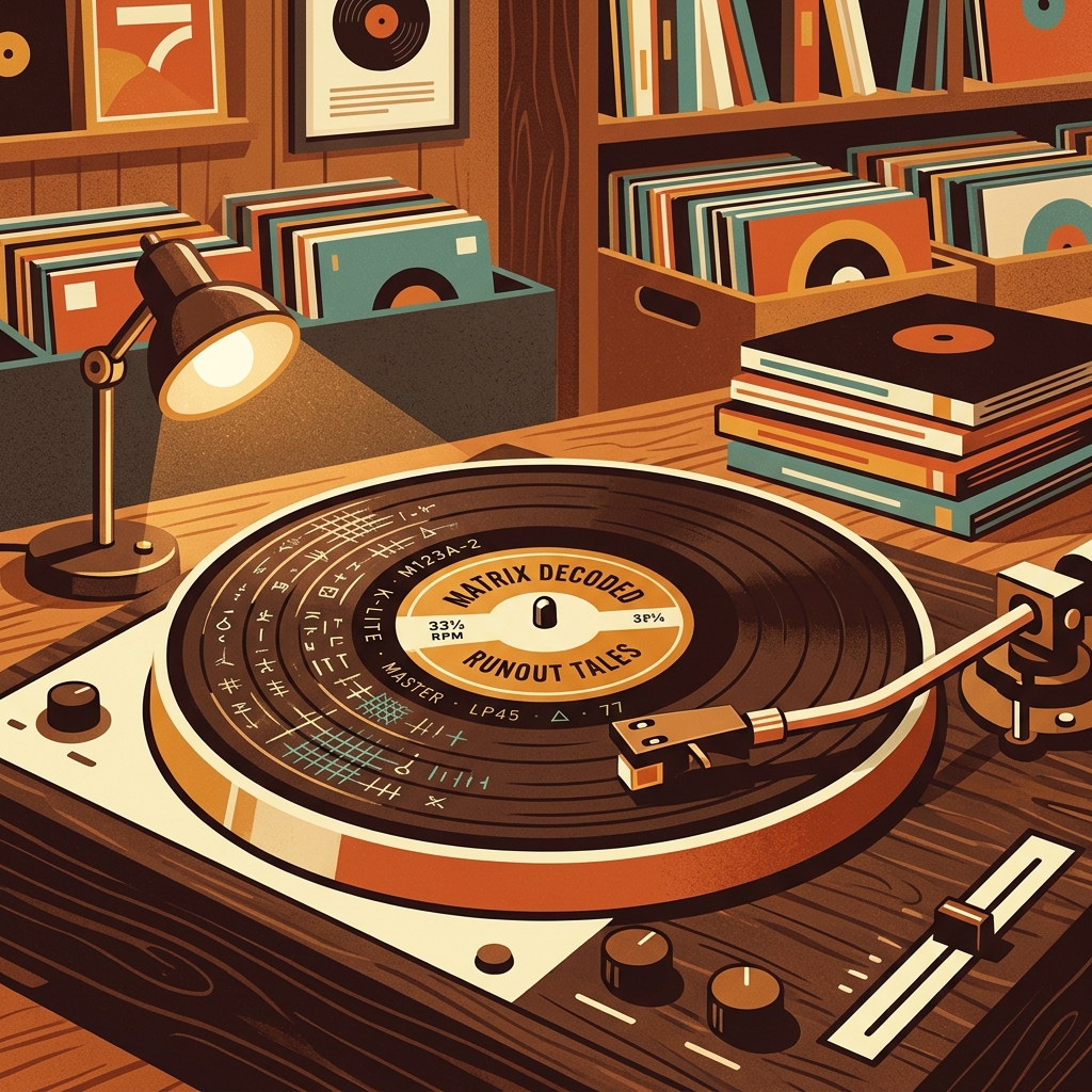 Vinyl Runout Grooves and Etchings: How to Read the Dead Wax